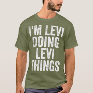 T-shirt Im Levi Faire Des Choses Levi Personnalisées D'Abo