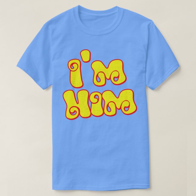T-shirt Im Lim Retro Typographie Design (Design devant)