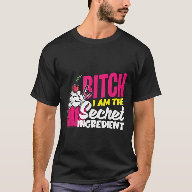 T-shirt Im L'Ingrédient Secret - Fun Baker Femmes Hommes G (Devant)