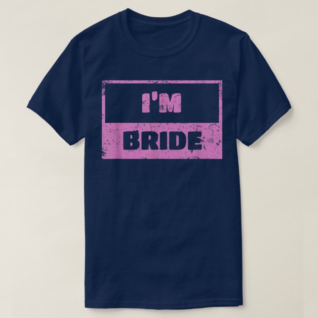 T-shirt Im MariéeMariage Jour Groom 130 (Design devant)