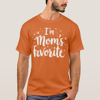T-shirt Im Moms Favoris Mignonne Funny Family Citation Con