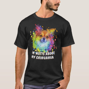 T-shirt Im Mutt À Propos De Mon Chihuahua Chiwawa Animal P