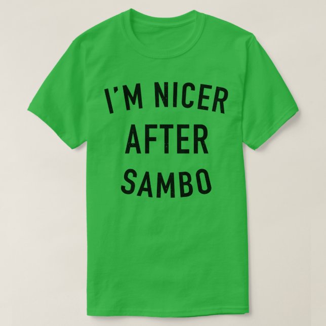 T-shirt Im Nicer Après Sambo (Design devant)