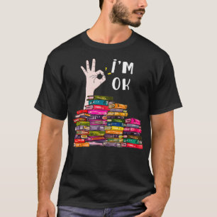 T-shirt Im Ok Lecture Amateurs de livre Bibliothèques Vête