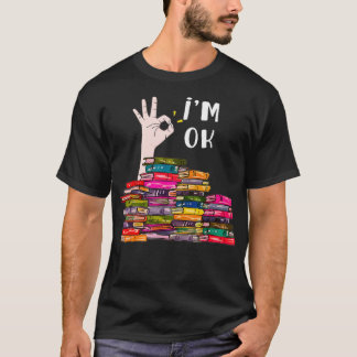 T-shirt Im Ok Lecture Amateurs de livre Bibliothèques Vête