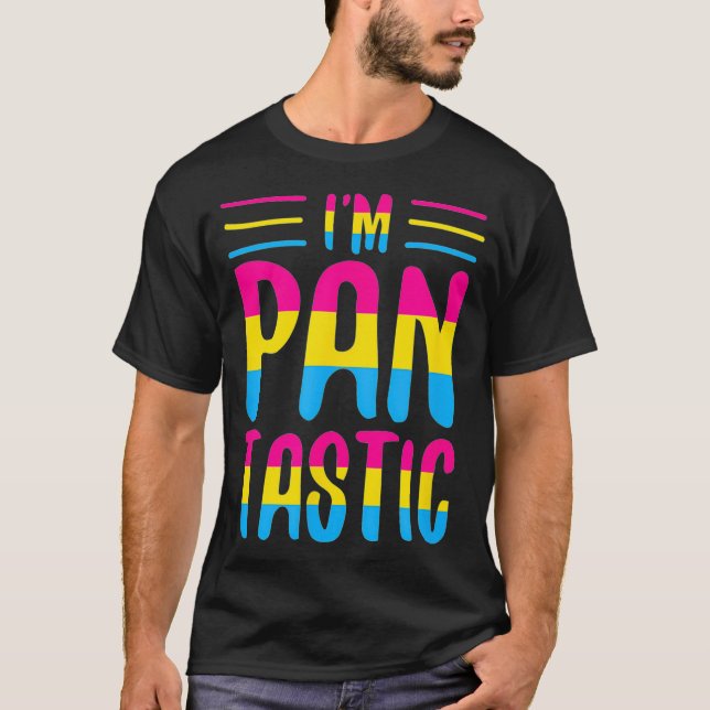 T-shirt Im Pantastic Funny Mignonne Pansexual Pride Pun Jo (Devant)