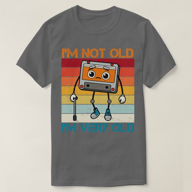T-shirt im pas ancienne radio-cassette im 1 (Design devant)