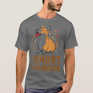 T-shirt Im Pas Court Im Amusant Taille Gallois Corgi Pembr