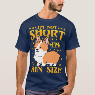T-shirt Im Pas Courte Taille D'Amusement Im Corgi513