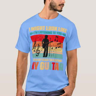 T-shirt Im Playing My Guitar Music Lover Apparel 1822