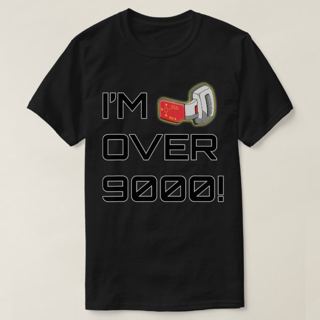 T-shirt Im Plus De 9 000 Son Plus De 9 000 (Design devant)