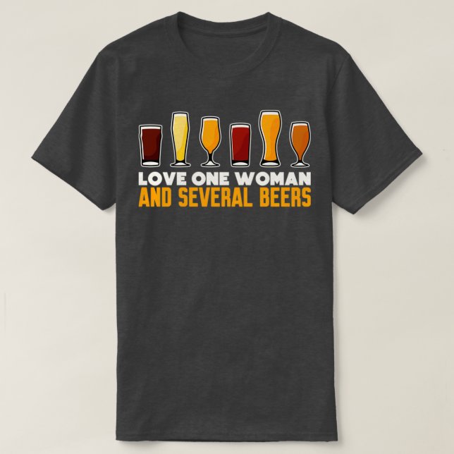 T-shirt Im Silently Judging Your Beer Selection T (Design devant)