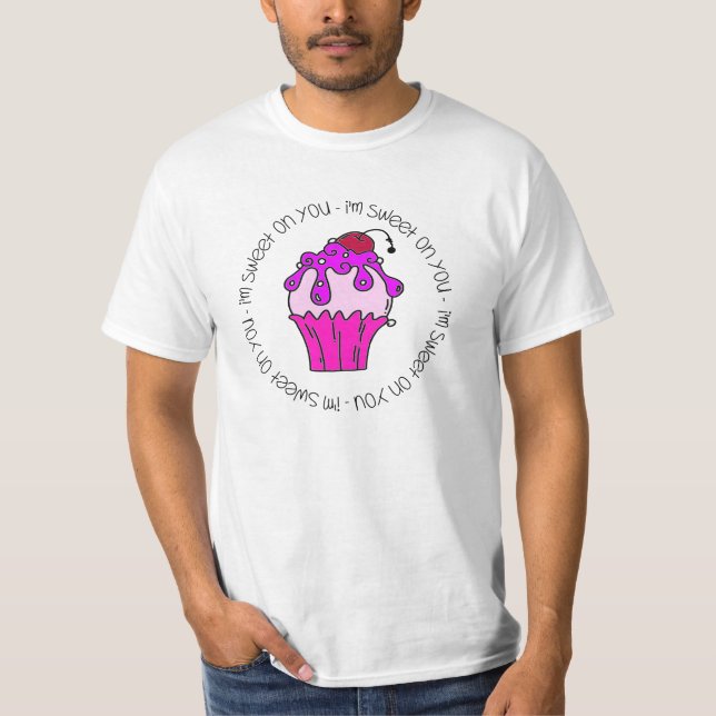 T-shirt I'm Sweet on You Valentine (Devant)