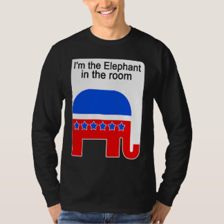 T-shirt I'm the Elephant in the Room Republican Political