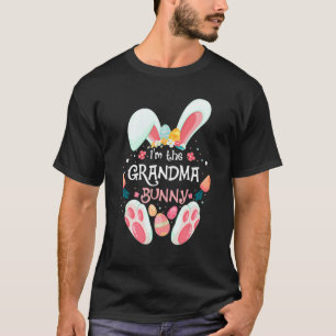 T-shirt I'm The Grandma Bunny Matching Family Easter Party