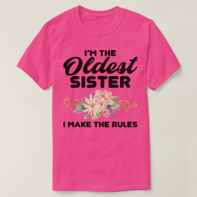 T-shirt I'm The Oldium Sister (Design devant)