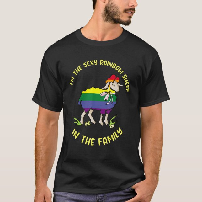 T-shirt I'm The Rainbow Sheep (Devant)
