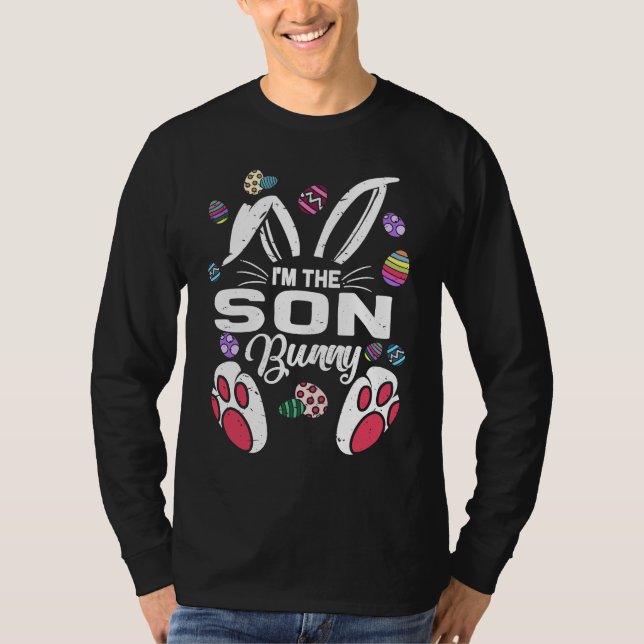 T-shirt I'm The Son Cute Bunny Matching Family Easter Day  (Devant)