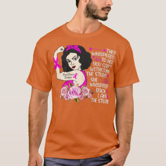 T-shirt I'm The Storm Strong Women Breast Cancer Warrior P