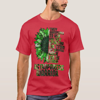 T-shirt Im The Storm Sunflower Green Gastroparesis Warrior
