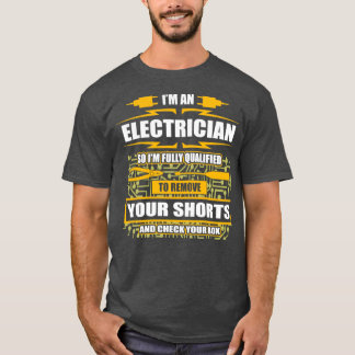 T-shirt Im Un Ingénieur Électrique Agréé Wir