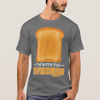 T-shirt Im With The Avocado Toast Halloween Costume Png