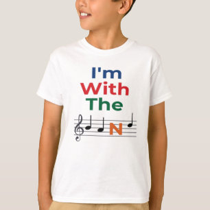 T-shirt I'm With The Band Musician Music Humour
