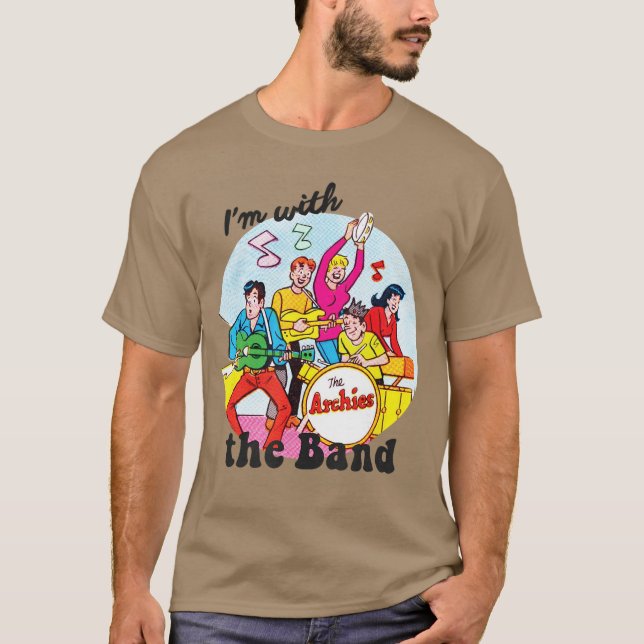 T-shirt Im withhe Band Archie Comics Small boy (Devant)