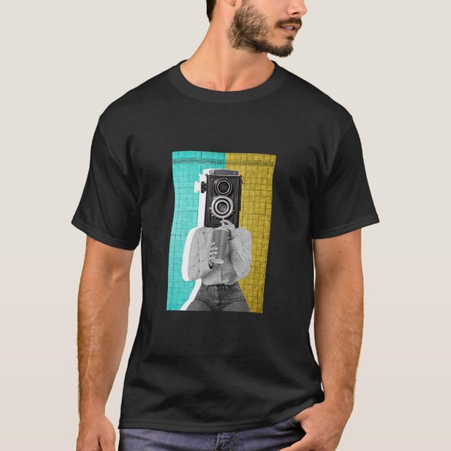 T-shirt Image Abstraite de l'image cool (Devant)