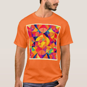 T-shirt Image Abstraite de symétrie dynamique