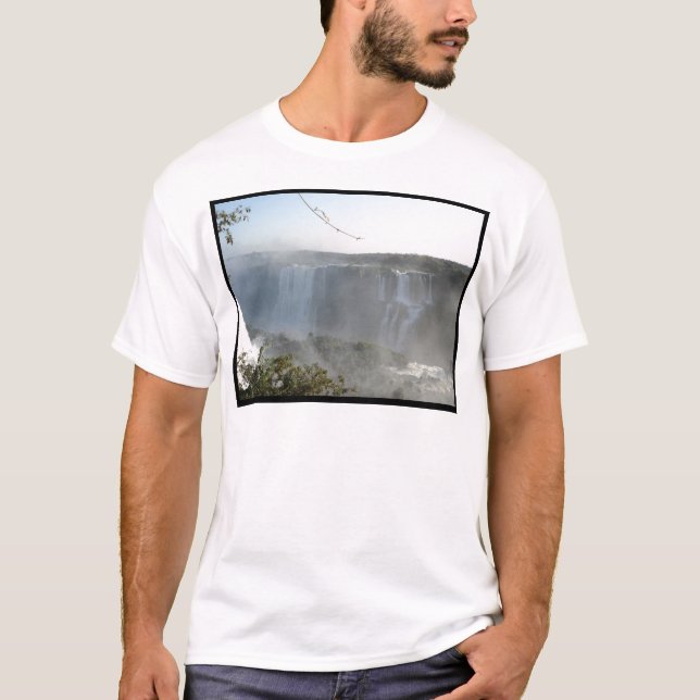 T-shirt Image de cascades ! Les chutes d'Iguaçu ! (Devant)
