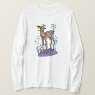 T-shirt image de cerf mignon