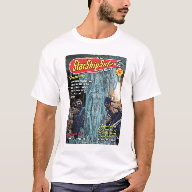 T-shirt Image de couverture d'histoires de StarShipSofa (Devant)