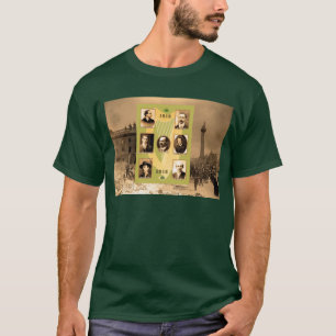 T-shirt Image de Irish Heroes pour Homme-Dark-T-Shirt-Gree