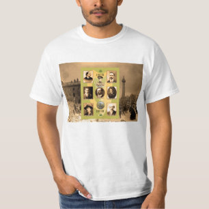T-shirt Image de Irish Heroes pour Homme-T-Chemise-Blanc