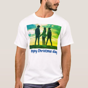 T-shirt Image de l'ami de Noël