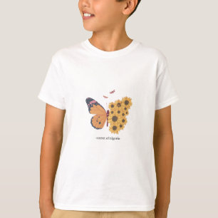 T-shirt Image de papillon adorable pour les enfants