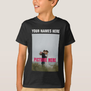 T-shirt Image de photo personnalisée sur mesure