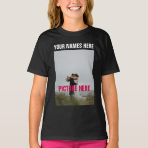 T-shirt Image de photo personnalisée sur mesure