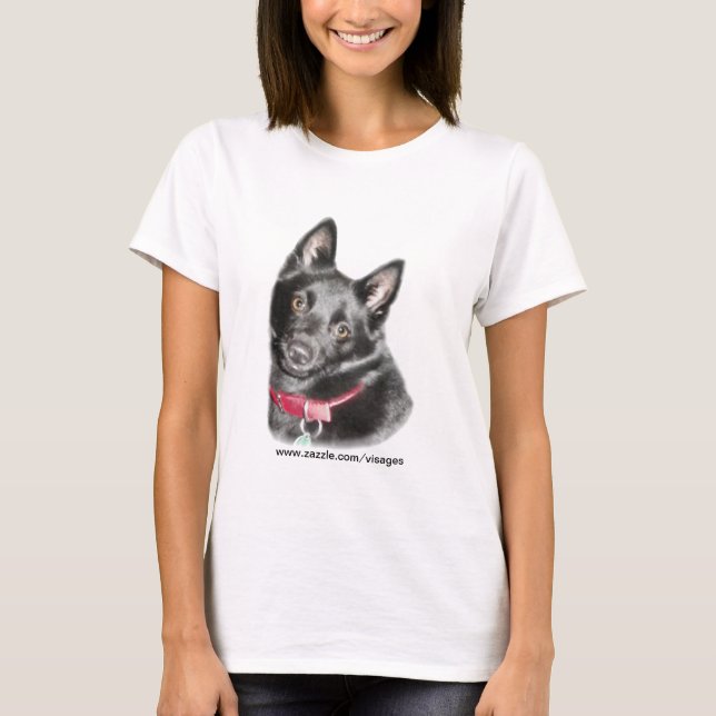 T-shirt Image de Schipperke (Devant)