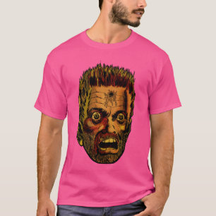 T-shirt IMAGE DE TÊTE HORROR Zombies Antiques Non-Morts Il