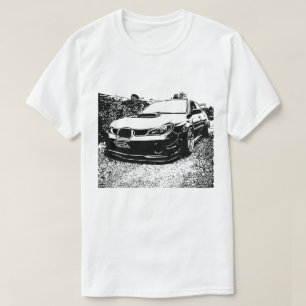 T-shirt Image de vecteur de Sti de Subaru Impreza WRX