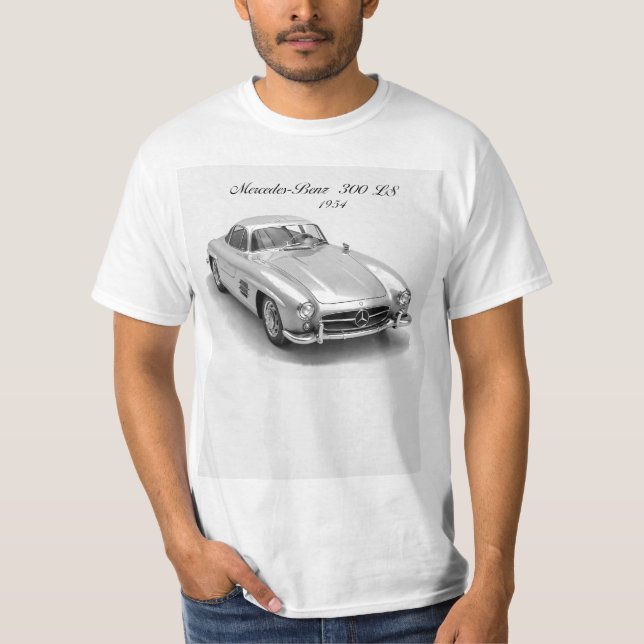 T-shirt Image de voiture classique pour homme-t-shirt (Devant)