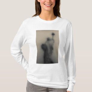 T-shirt Image diffuse de la statue de la liberté