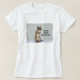 T-shirt Image drôle de tamia