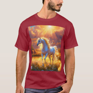 T-shirt Image du cheval