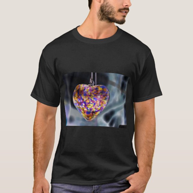 T-shirt Image du coeur Modifier l'onglet graphique (Devant)