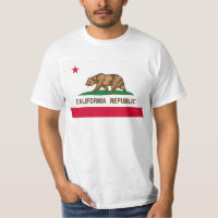 Image du drapeau de Californie pour Homme-T-Shirt-