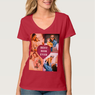 T-shirt Image personnalisée x4 et texte