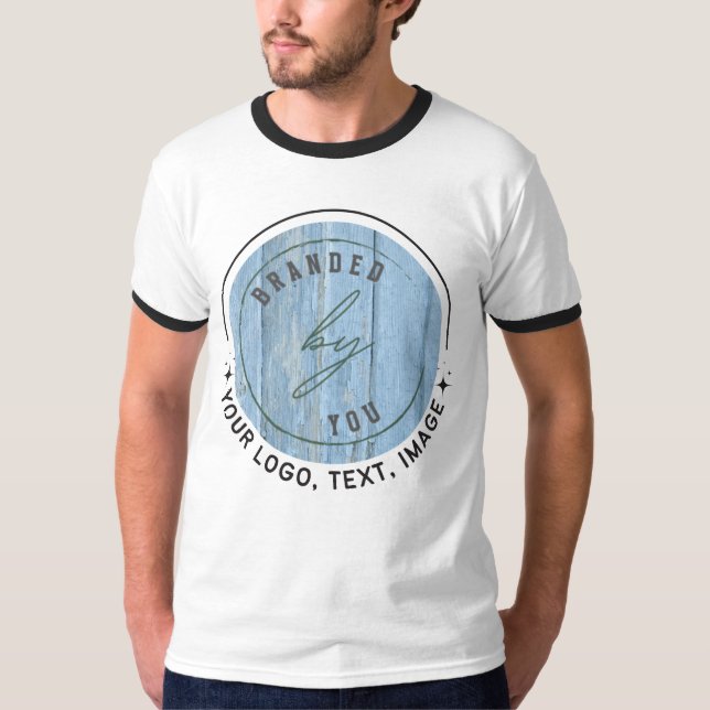 T-shirt Image Personnaliser | Basique pour hommes (Devant)